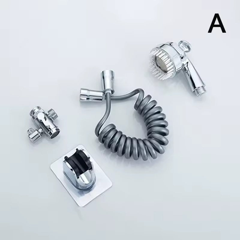 3-in-1 Multifunction Rotating Faucet with Shower Head - Universal Bathroom Attachment