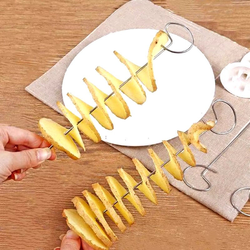 Whirlwind Potato Spiral Cutter