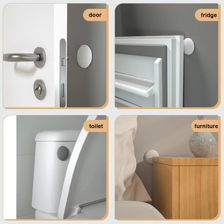 1PC Silicone Door Stopper Handle Bumper