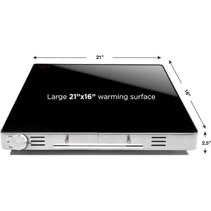 Chefman Electric Warming Tray with Temperature Control