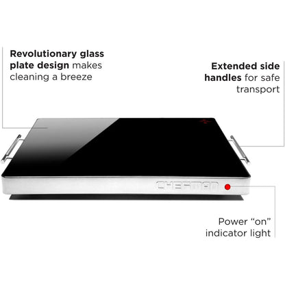 Chefman Electric Warming Tray with Temperature Control