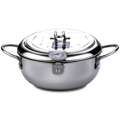LMETJMA Japanese Deep Frying Pot