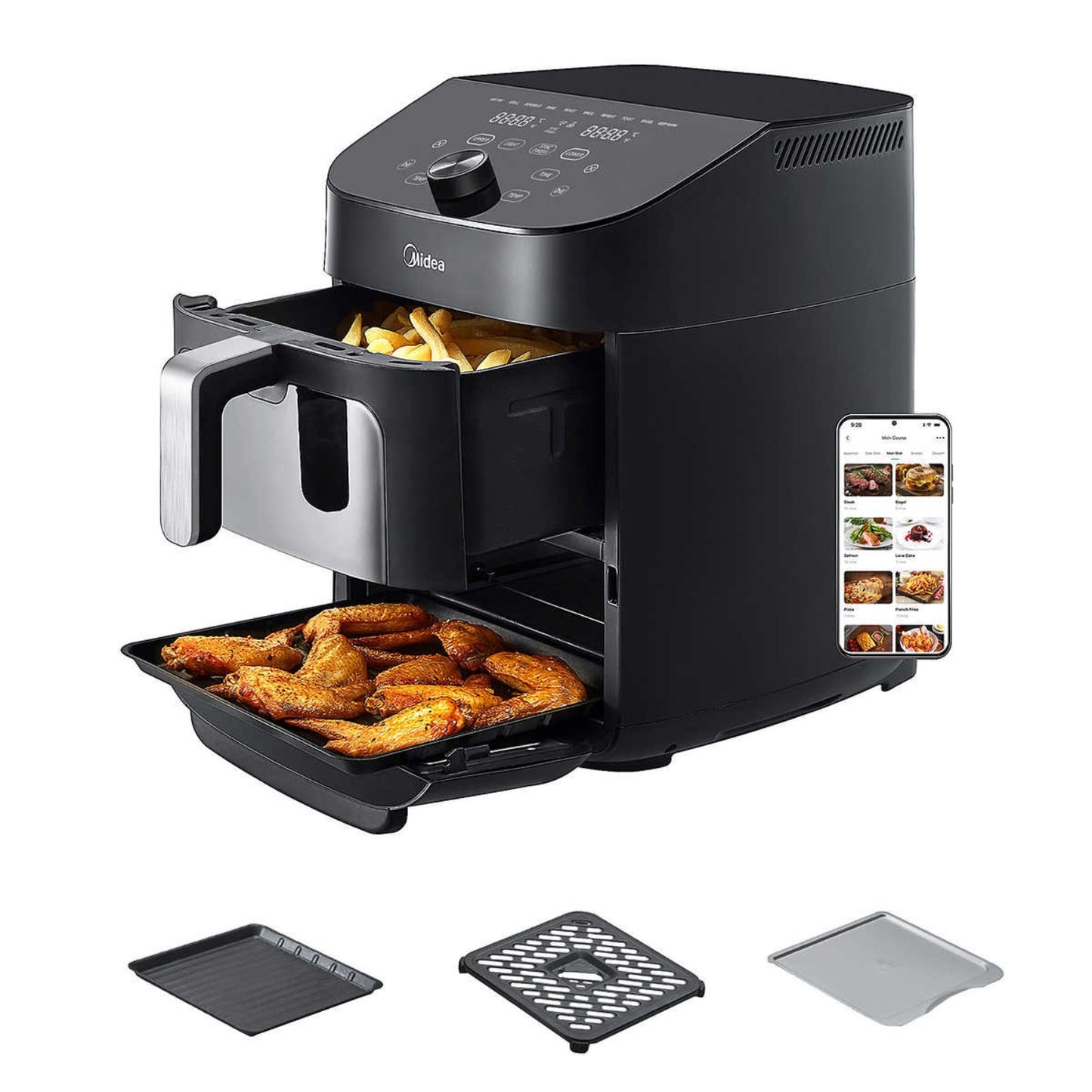 Midea 11-Quart Two Zone Air Fryer Oven