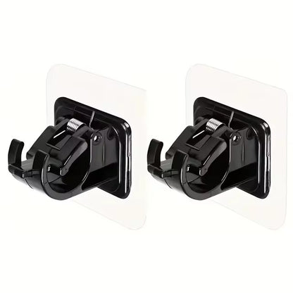2/4/8Pcs Self-Adhesive Curtain Rod Bracket