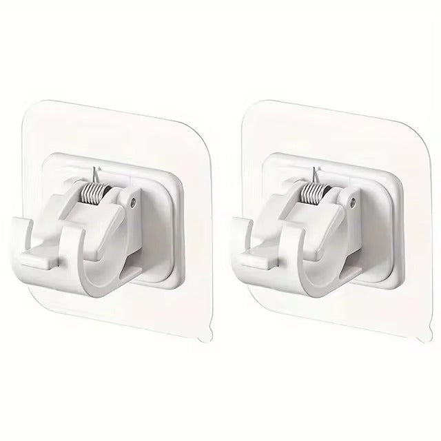 2/4/8Pcs Self-Adhesive Curtain Rod Bracket