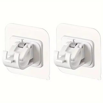 2/4/8Pcs Self-Adhesive Curtain Rod Bracket