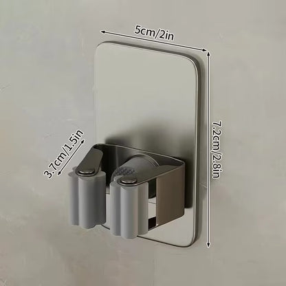 Multi-Purpose Adhesive Wall Hanging Mop Rack