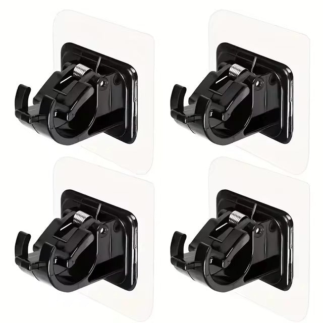2/4/8Pcs Self-Adhesive Curtain Rod Bracket